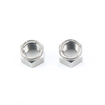 Titanium GR5 M10x1.25mm Nut, KTM Husq & Husa / Pack Of 2, (54310086100 Metric Fine)