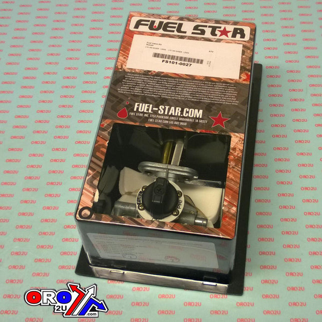 Fuel Valve Kit Lt-f 400 Eiger 03, Fuel Star FS101-0027 Suzuki ATV 44300-38F30, 44300-38F3V, Tape / Petcock / Clips / Pipes / Bolts