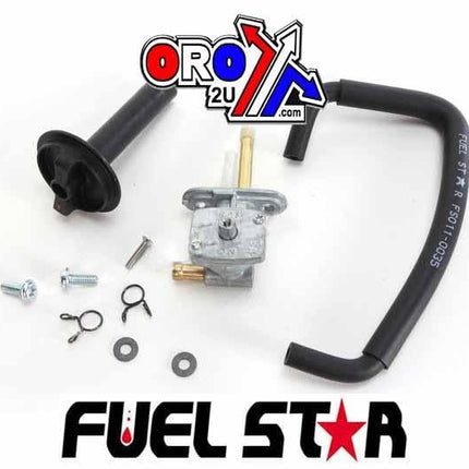 Fuel Valve Kit YFM400FA Kodiak 00-02, Fuel Star FS101-0052 Yamaha ATV, Tape / Petcock / Clips / Pipes / Bolts