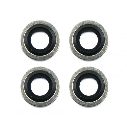 Bonded Sealing Washer M8 PK4, M8x14x1mm / Self Centering