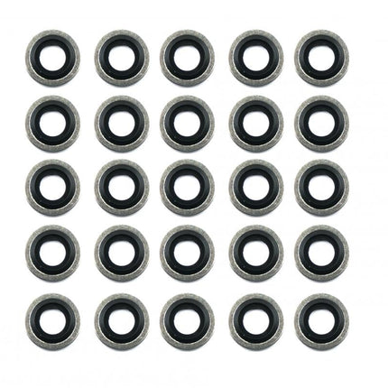Bonded Sealing Washer M8 PK25, M8x14x1mm / Self Centering