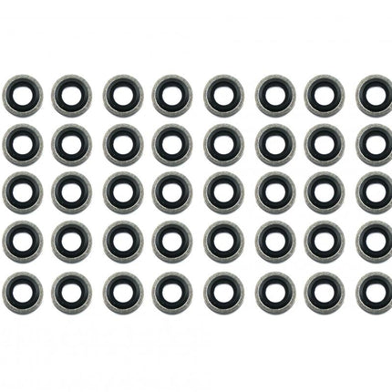 Bonded Sealing Washer M8 PK50, M8x14x1mm / Self Centering