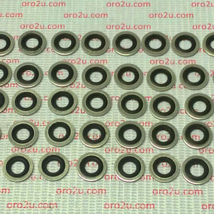 Bonded Sealing Washer M8 PK50, M8x14x1mm / Self Centering