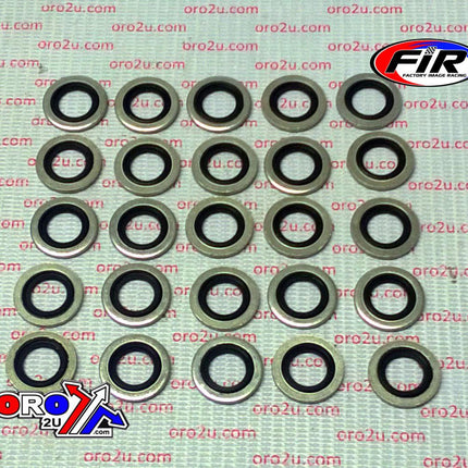 Bonded Sealing Washer M12 PK25, M12x19x1.5mm / Self Centering