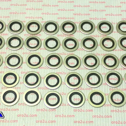 Bonded Sealing Washer M14 PK50, M14x22x1.5mm / Self Centering