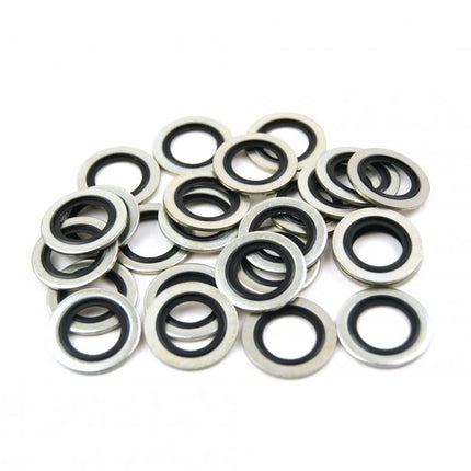 Bonded Sealing Washer M16 PK25, M16x24x1.5mm / Self Centering