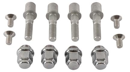 Wheel Stud and Nut Kit, ALLBALLS 85-1077