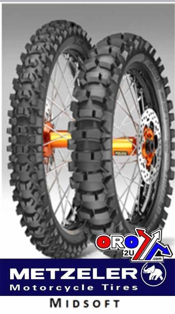 18-140/80 360MSR Metzeler MX, Mid-soft Rear 2900700 Tyre Road Legal, 140/80 - 18 M/c Mst MC360