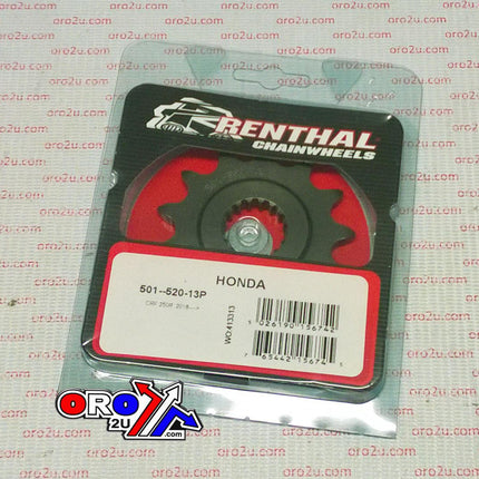 Front Sprocket Renthal Honda CRF250R 18, Renthal 501--520-13P, 501--520-13P