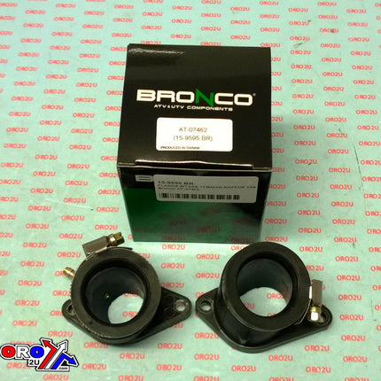Flange Intake YFM660R Raptor Yamaha, Bronco AT-07462, 5LP-13586-01-00, 5LP-13596-01-00