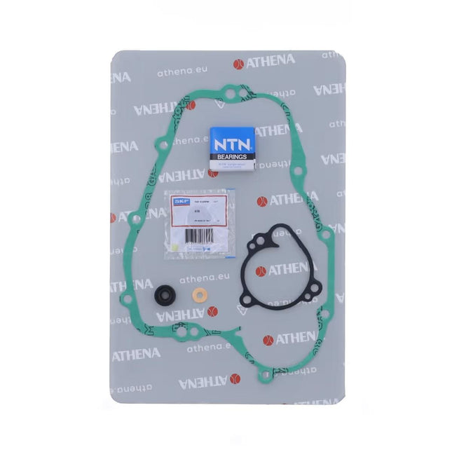 Water Pump Gasket Kit KX 80/85 Kx/rm 100 03-25, Athena P400250475003 Kaw/suz With Bearing