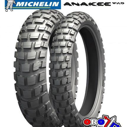 110/80-18 (58S) Michelin Anakee Wild, Rear Trail Tyre 541241, Road, Mc