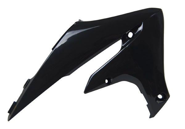 Radiator Scoops YZ450F 18-22 Black, Rtech R-CVYZFNR0018