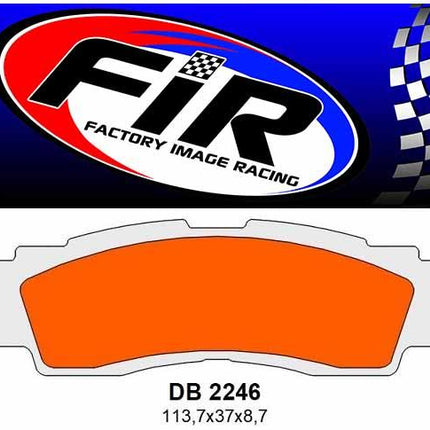 Brake Pads Sintered Metal HD, Mx-d Extreme, DB2246-QD-D