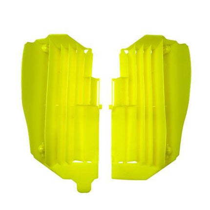 Louvers Radiator Oversize Neon Yellow, Yamaha R-GRYZFGF0018, Rtech