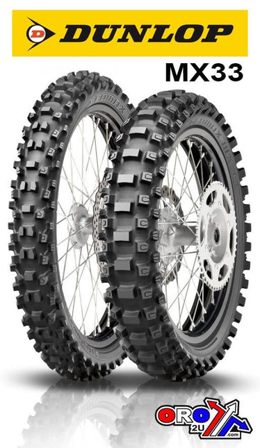 70/100-19 42M Tt Geomax MX33 F Dunlop, 636106