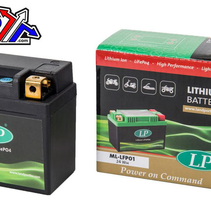 Lithium Battery 16-20 Honda KTM Husqvarna CRF Sx-f Exc Tpi Fc 250 300 350 450 Landport LFP01
