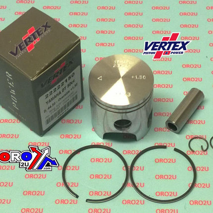 Piston Kit Vertex 43.00 Yamaha DT50 65cc, Vertex 22222