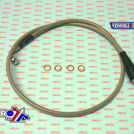 Hose Clutch Silver / Blk, Venhill SHR-3-003/P-CL, Sherco