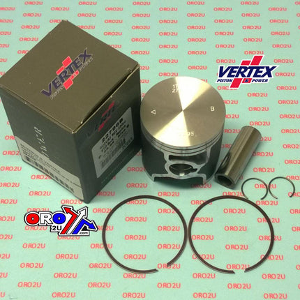 Piston Kit Vertex 56.0 E Suzuki Rgv 250/APRILIA RS250, Vertex 22796E 2 Rings