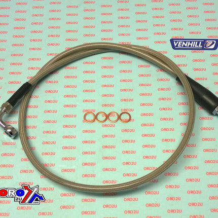 Hose Clutch Silver / Blk, Venhill B05-3-003/P-CL, Beta Evo 2T