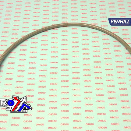 Hose Rear Brake Silver / Blk, Venhill G06-2-006/P Gasgas