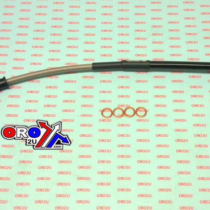 Hose Rear Brake Cl/bk CRF450R 17-18, Venhill H02-2-042/P-CL / 43310-MKE-A01, CRF250R 2018