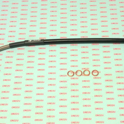 Hose Rear Brake Silver / Black KX100 12-19, Venhill K02-2-003/P-CL, 43095-0668