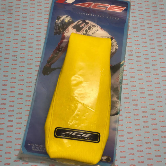 03-08 KX125/250 Ace Yellow, Seat Cover Kawasaki