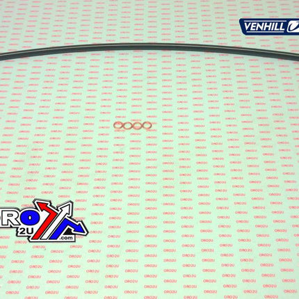 Hose Front Brake Silver / Black, Venhill Y01-1-022/P-CL WRF450R 16-18, 2GC-25872-00-00