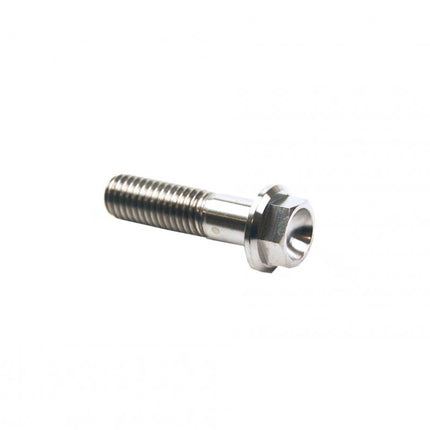 Titanium GR5 Bolt M8 x 30mm Each, Flange OD: 14mm / Hex Size: 10mm, /