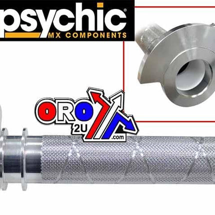 Throttle Tube / With Bearing, Psychic MX-08681SL Silver 51502010200, Aluminium Cnc Billet 2-STROKE