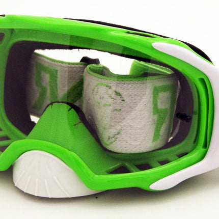 Rnr Platinum Tear Off, Green Goggle, GAT47, Tear Off