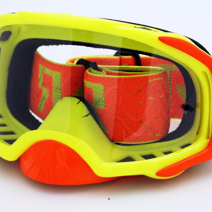 Rnr Platinum Tear Off, Yellow Flo Goggle, GAT68, Tear Off