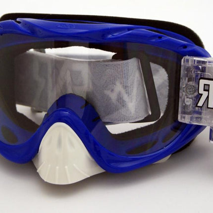 Rnr Hybrid Nobo Blue Fully Loaded Roll Off, Nobo Blue Goggle, GH441, Roll & Tear Off