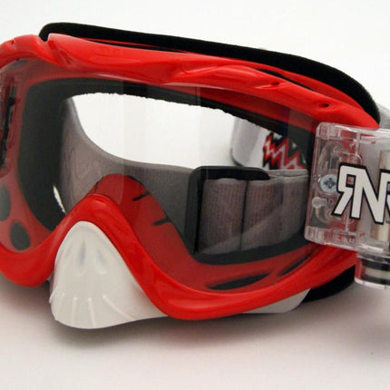 Rnr Hybrid Red Fully Loaded Roll Off, Red Goggle, GH45, Roll & Tear Off