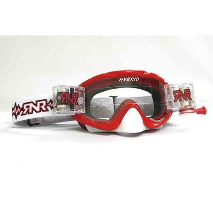 Rnr Hybrid Red Fully Loaded Roll Off, Red Goggle, GH45, Roll & Tear Off