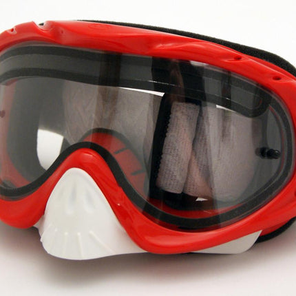 Rnr Hybrid Red Vented Lens, Red Goggle, GH45DV, Vented Lens