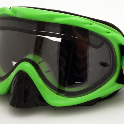 Rnr Hybrid Lime Green Vented Lens, Lime Green Goggle, GH471DV, Vented Lens