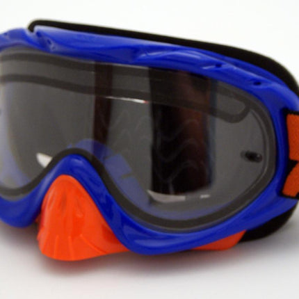 Rnr Hybrid Blue/orange Vented Lens, Blue/orange KTM Goggle, GH446DV, Vented Lens