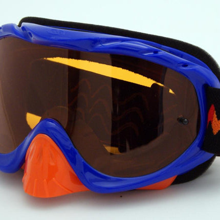 Rnr Hybrid Blue/orange Tear Off, Blue/orange KTM Goggle, GH446TO, Tear Off