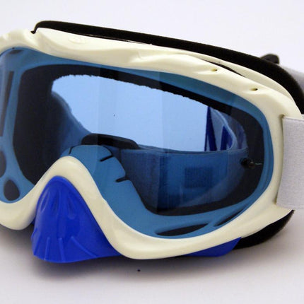 Rnr Hybrid White/blue Tear Off, White/blue Limited Edition Goggle, GH224TO, Tear Off