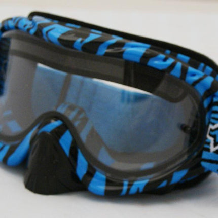 Rnr Hybrid Wild Bl/bk Vented Lens, Wild Blue & Black Goggle, GH364DV, Vented Lens