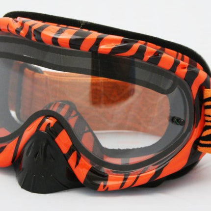 Rnr Hybrid Wild Or/bk Vented Lens, Wild Orange & Black Goggle, GH366DV, Vented Lens