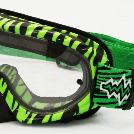 Rnr Hybrid Wild Gn/bk Vented Lens, Wild Green & Black Goggle, GH367DV, Vented Lens