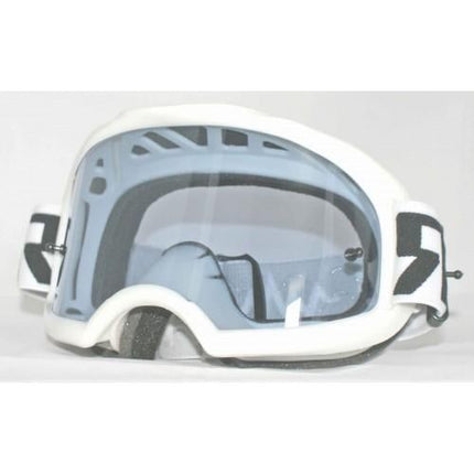 Rnr Colossus White Tear Off, White Goggle, GX22TO, Tear Off