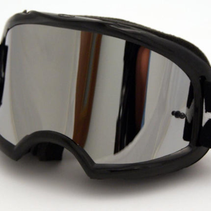 Rnr Colossus Black Mirrored Lens, Black Goggle, GX23M, Mirrored Lens