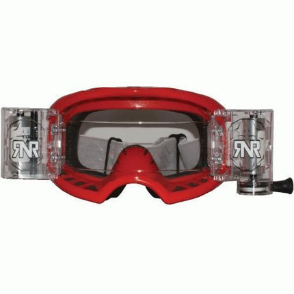 Rnr Colossus Red WVS-V.2 48mm, Red Goggle, Wide Vision System, GXC45, Roll & Tear Off