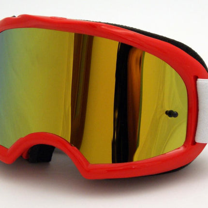 Rnr Colossus Red Mirrored Lens, Red Goggle, GX45M, Mirrored Lens