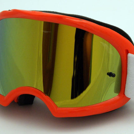 Rnr Colossus Orange Mirrored Lens, Orange Goggle, GX46M, Mirrored Lens